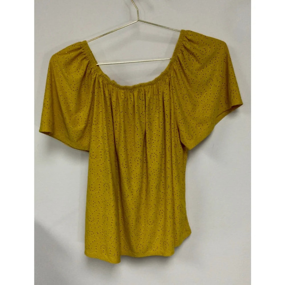 Women's‎ W5 Blouse, Size L, Yellow - Picture 2 of 8